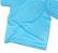 Camiseta Poliéster Azul Turquesa Personalizada