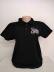 Camiseta Polo Algodão Preta Personalizada