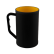 Caneca 500 ml Preto Fosco