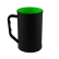 Caneca 500 ml Preto Fosco