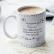 Caneca de Cerâmica Branca 320 ml Cantadas Evengélicas