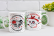 Caneca de Cerâmica Branca 320 ml Caveiras