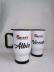 Caneca Inox Branca Viagem 475ml com tampa