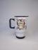Caneca Inox Branca Viagem 475ml com tampa