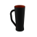 Caneca Slim 400 ml Preto Fosco