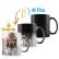 Caneca de Cerâmica Mágica c/ Glitter 320 ml Personalizada