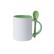 Caneca de Cerâmica com Colher 320 ml Personalizada