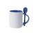 Caneca de Cerâmica com Colher 320 ml Personalizada