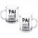 Caneca de Vidro 320 ml Personalizada