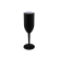 Taça Champanhe Light 190 ml Preto Fosco