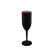 Taça Champanhe Light 190 ml Preto Fosco