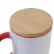 Tampa Bambu para Caneca cerâmica