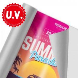 Adesivo Fosco Impressão UV Fosco  4x0 Impressão UV Sem corte 
