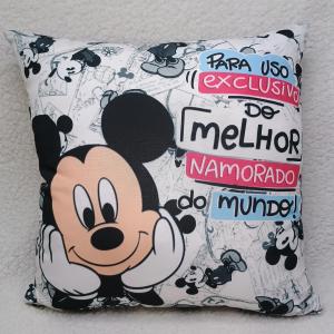 Almofada 30x30cm Personalizada Oxfordini/Microfibra 30x30cm    Almofada contém zíper para fácil lavagem da capa.