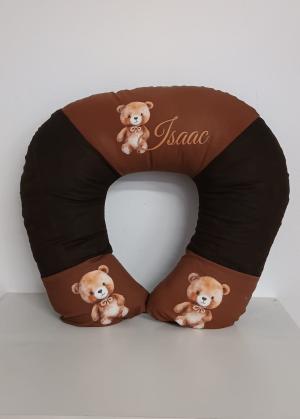 Almofada Amamentação Algodão e Microfibra 50x60x12    Almofada Amamentação Personalizada