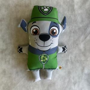 Almofada Personagens - Patrulha Canina Oxfordini/Microfibra 31x22  Enchimento em fibra de silicone antialérgica  