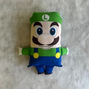 Almofada Personagens - Super Mario Bros Oxfordini/Microfibra 28x20  Enchimento em fibra de silicone antialérgica  