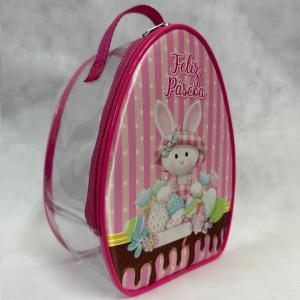 Bolsa Ovo - Grêmio e Inter PVC cristal e nylon dublado com cetim 24,5x18,5 cm    Temos várias artes prontas! É só escolher e personalizar com o seu nome!