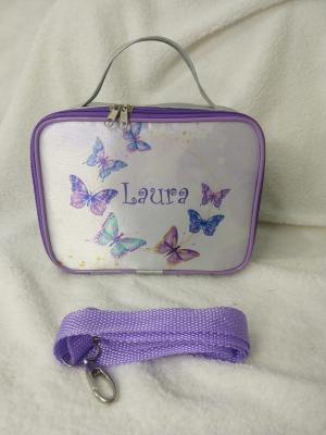 Bolsa Térmica Nylon/Sintetico 17 x 23 x 12 cm    Temos várias artes prontas! É só escolher e personalizar com o seu nome!
