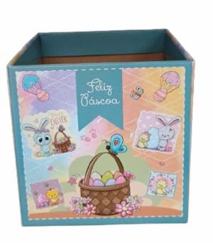 Cachepo Quadrado Kraft 15x15x15    