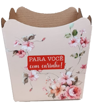 Cachepo Vintage P Kraft 11X11X9    