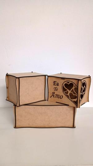Caixa para caneca MDF MDF     Personalização em Adesivo