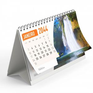 Calendário de Mesa com Wire-o      