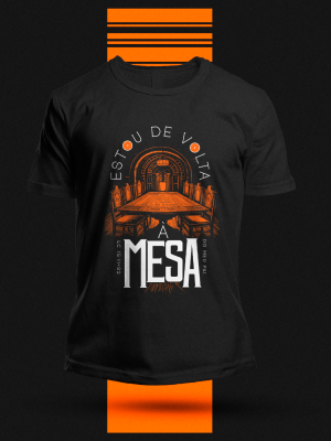 Camiseta Poliviscose Preta Evangélicas Poliviscose Camiseta Unisex   tradicional Adulto