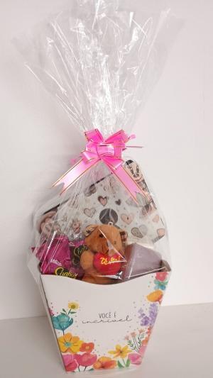Cesta Envelope Amor      