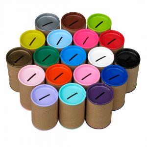 Cofrinho Personalizado  9,5x6,5 cm com 20cm de diâmetro Sem limite de cores   