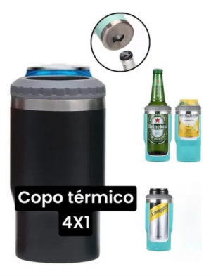 Copo Térmico 4 em 1      