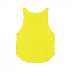 Cropped Regata Poliéster Amarelo  Personalizado Poliéster Cropped   tradicional Adulto