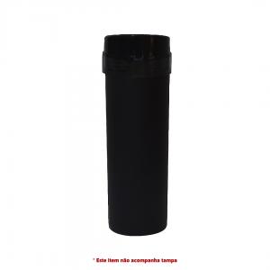 Garrafa Acqua Bio Preto Fosco Acrilico 475ml    