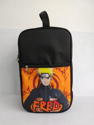Leva Tudo / Porta Chuteiras com bolso Personalizado Nylon 20 x 33,5 x 15cm Sem limite de cores   