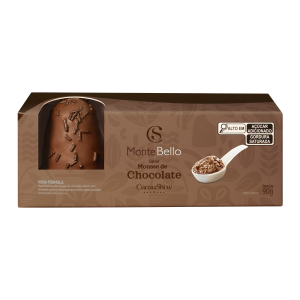 MonteBello Mouse de Chocolate  Marshmallow MonteBello Mousse de Chocolate: doce leve e saboroso com textura aveludada. Opção perfeita para qualquer ocasião e para quem ama chocolate!    
