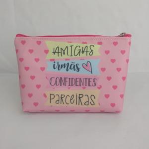 Necessaire Retangular Pequena Personalizada  12x19,5x3    