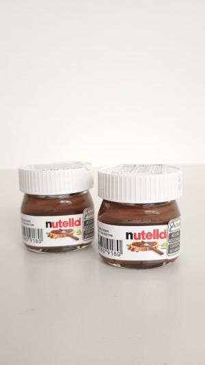 Nutella 25g Embalagem Vidro     