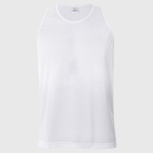 Regata Poliéster Branca Personalizada Poliéster Regata Unisex   tradicional Adulto