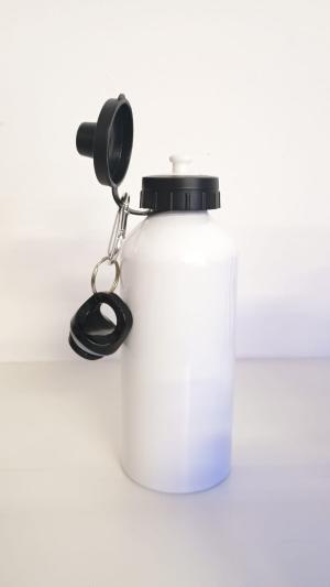 Squeeze com 2 tampas 600 ml Aluminio     