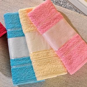 Toalha de Lavabo Personalizada Algodão 29x45 cm    Boa absorção