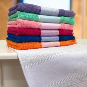 Toalha Social Personalizada Algodão 22x35 cm    Boa absorção